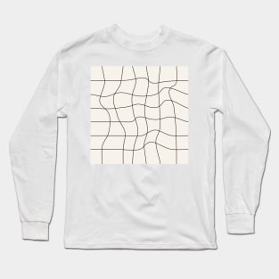 Warp Grid: Off-White Day Edition Long Sleeve T-Shirt